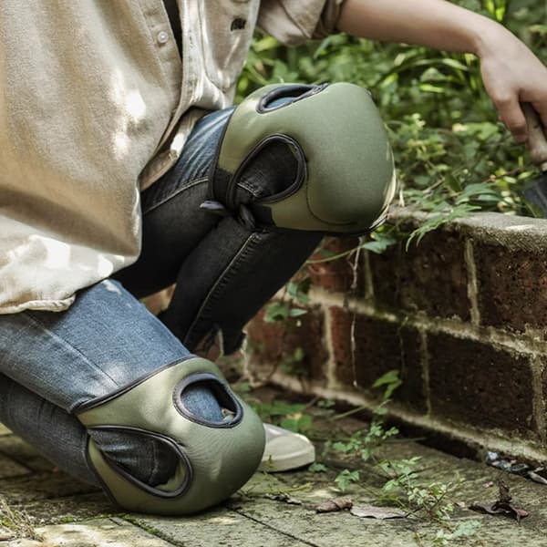 【BEMS】Knee Pads Compatible with Gardening Soft Memory Foam Knee Pads Dark Green