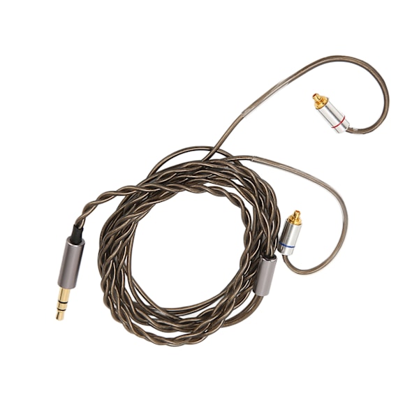 MMCX-kuulokkeiden kaapeli 3,5 mm liittimellä, hopeapinnoitettu kupariydin, korvanappi-päivitysjohto Sennheiser IE300 IE600 IE900 -kuulokkeille, 120 cm