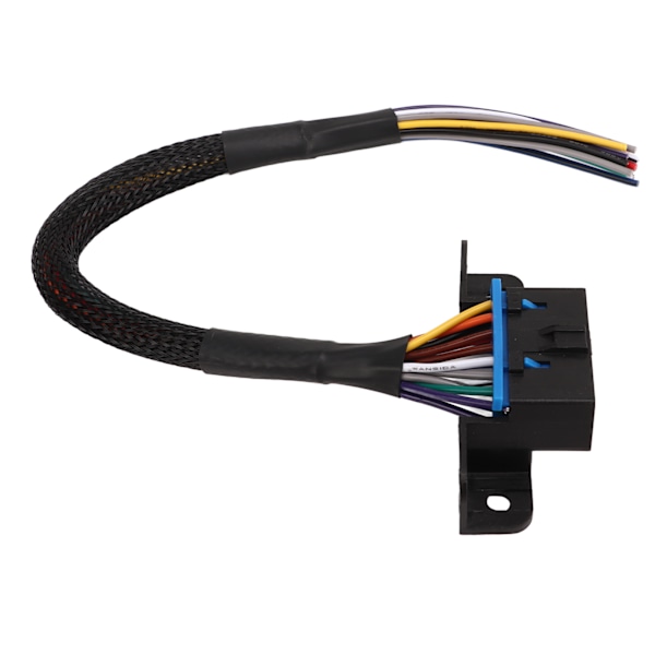 OBD2 hun til åben kabel 16PIN Slidstærk Robust holdbar Dash Port Pigtail fast ledningsnet til bil