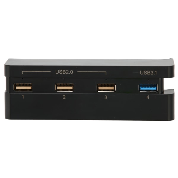 TIMH USB Hub høyhastighets 4-porter USB 3.1 2.0 USB-forlengelseslader for PS4 Slim Gaming Console