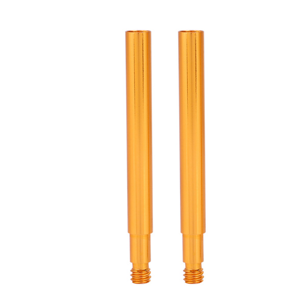 2 kpl 60 mm pyörän Presta-venttiilin jatkeet sisärenkaiden venttiileille (kulta)