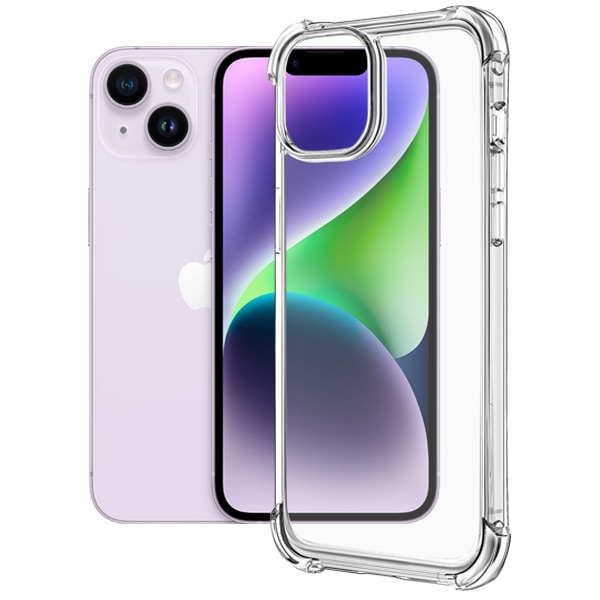 【BEMS】Compatible with iPhone 14 Plus Case - Extra Shockproof and Durable Transparent