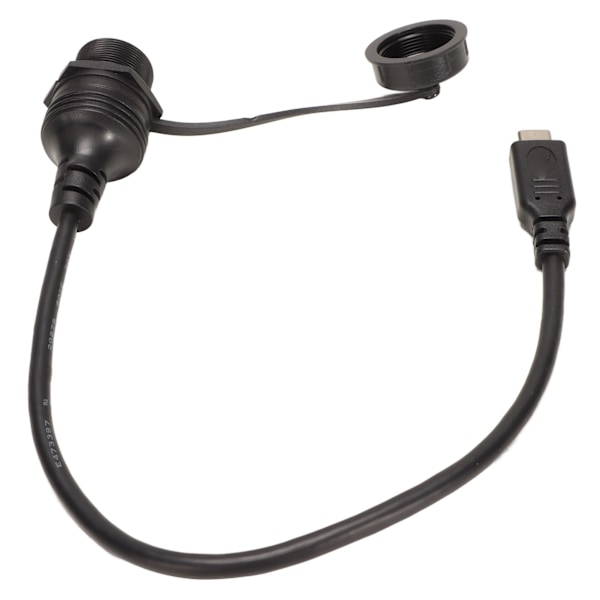 Type C - USB3.0 OTG -kaapeli, vedenkestävä vahva PVC, 5 Gbps siirtonopeus, upotettava paneeliin