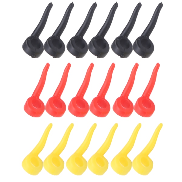 3-pack Foam Hook Line Sleeve Aligners Fisketillbehör för Zig Rig