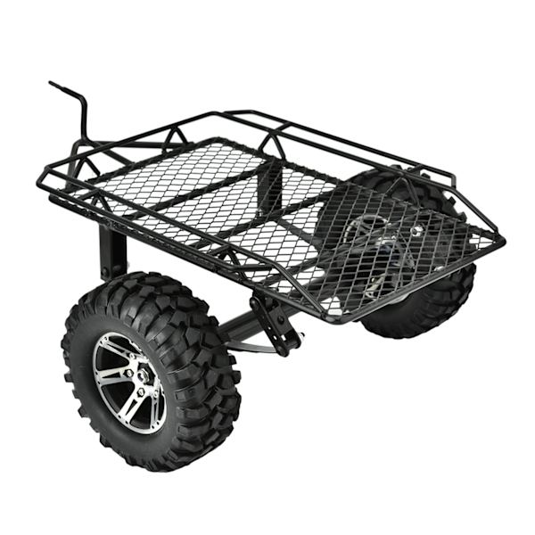 DIY Metal Trail Car Trailer Hopper D90 / SCX10 / TRX-4 1/10 mittakaavan RC-kiipeilyautolle