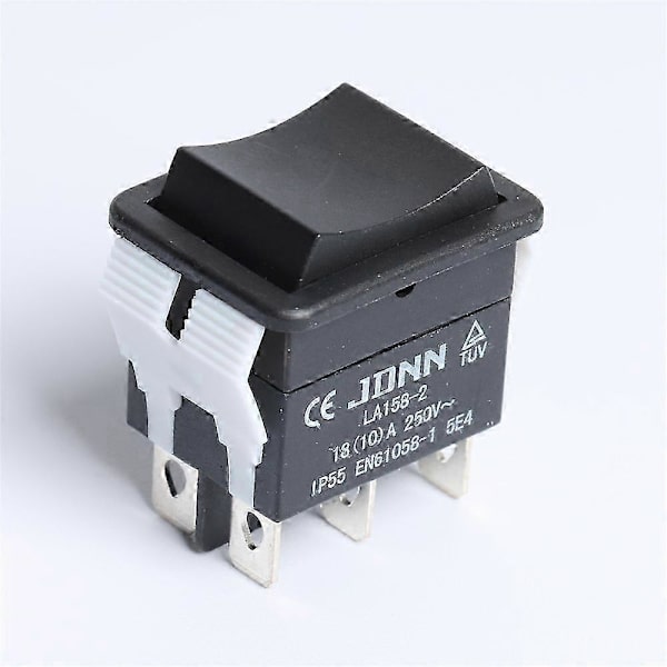 【BEMS】JDNN LA158-2 10A 250V Double Reset Waterproof Electrical Control Switch