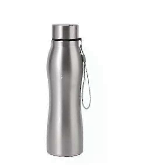 1000 ml rostfritt stål sportvattenflaska metallkolv gym camping dricksglas