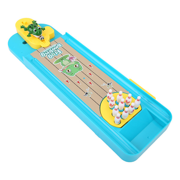 Bord Mini Bowling Spil Sæt Underholdning Desktop Forælder Barn Interaktivt Bold Legetøj