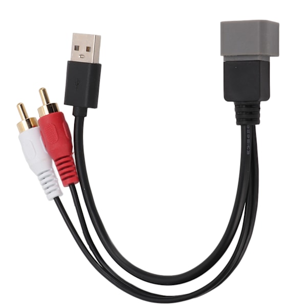 Bilradioadapterkabel MP3-ingång Ljudkonvertering Extrakabelbyte för Nissan