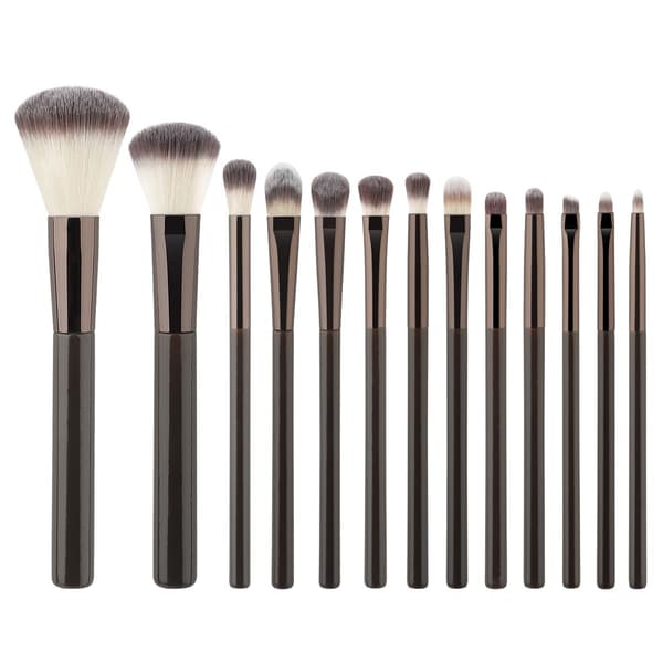 Technique PRO Espresso makeupbørstesæt med 13 professionelle makeupbørster[BEMS]