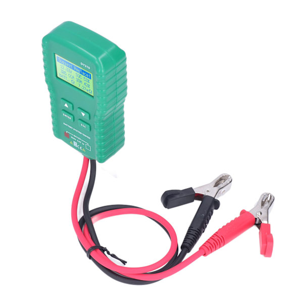 DY219 12V bilbatteribelastningstestare Digital batterianalysator Multifunktionsdiagnosverktyg för bilreparationsverktyg