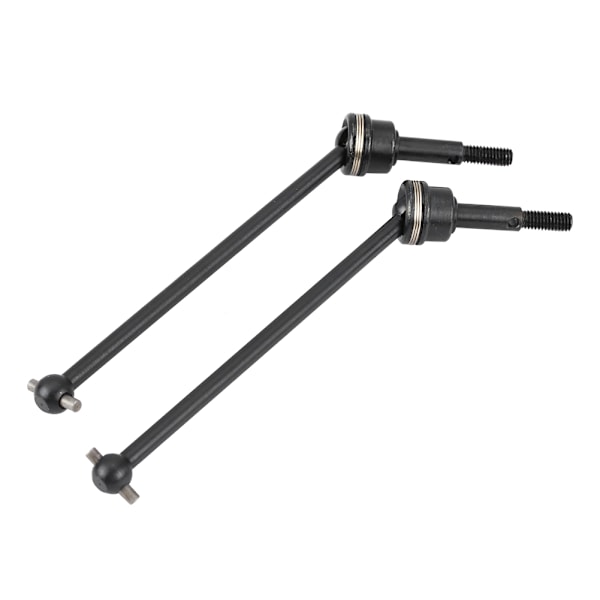 2 kpl Metallia Etu- ja Takakardaanit HIMOTO E10MTL E10MT E10BP 1/10 RC-autolle (Musta)