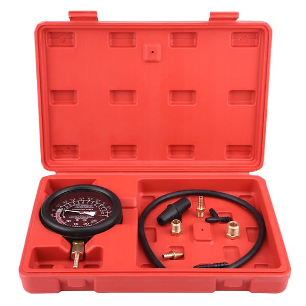 Bilmotor Vakuum Drivstoffpumpe & Vakuumtester Måler Forgassertrykk Diagnostikk Lekkasjetester