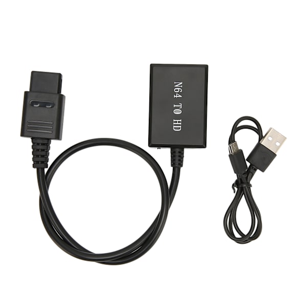 för N64 till HD Multimedia Interface-omvandlare 720P 1080P Stöd PAL NTSC Plug and Play Spel HD-länkkabel