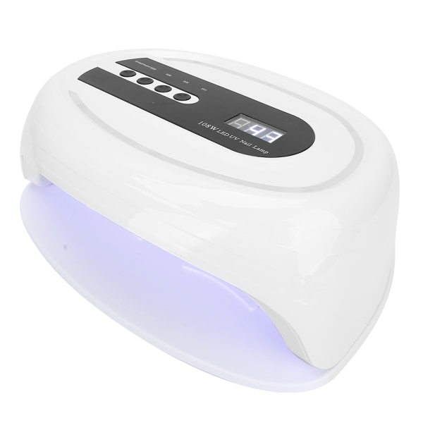108W neglegel herdelys Smertefri UV / LED dobbel lyskilde neglelakktørker LightUS Plugg 110-240V++/