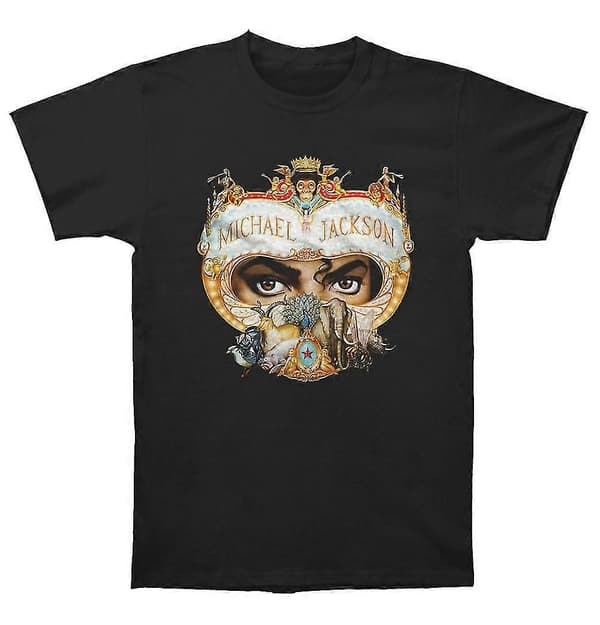 【BEMS】Michael Jackson Dangerous T-skjorte M