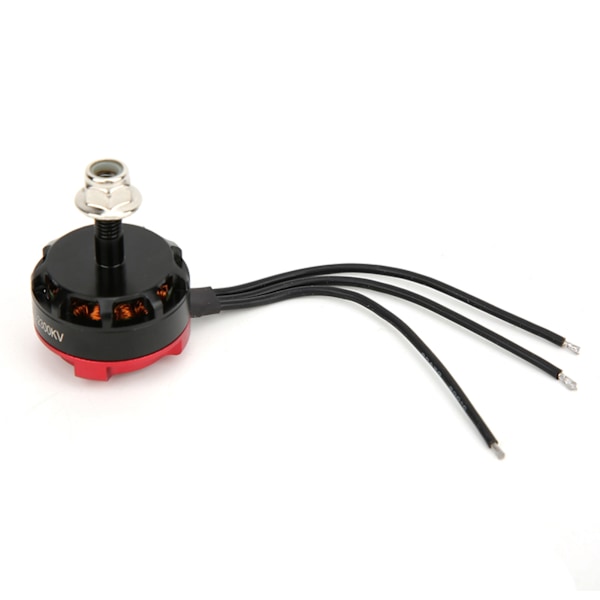 RS2205 2300KV Borstlös Motor CW med Silvermutter KSX3566 för FPV Racing Fyrahjulsdriven FPV Multikopter (Röd)