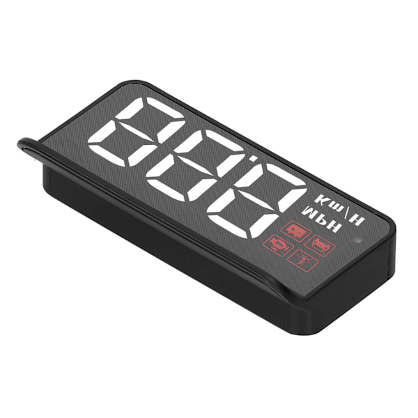 OBD2 HUD Head-Up Display Vindruteprojektor Multifunktionsmätare Alarm Trötthetskörningsvarning