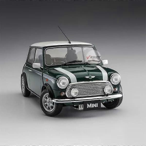 Seneste model Bburago 1:24 1969 Mini Cooper legeringsbilmodel trykstøbt metallegetøj klassisk