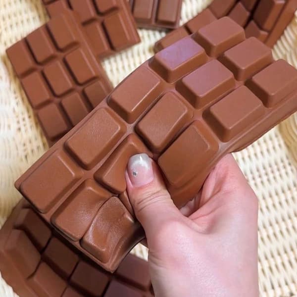 Ultra langsomt stigende PU Squishy Chokoladekage Blød Realistisk[BEMS]