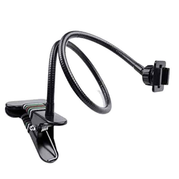 Webcam Stativ 25 Tommer Fleksibel Skrivebordsmontering Klemme Svanehals Stativ Kompatibel med Logitech Webcam C930e,c930,c920, C922x,c922, C925e