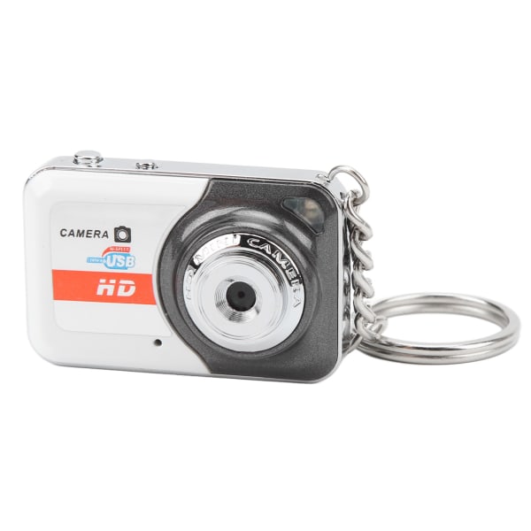 Mini-thumb-kamera HD-video tage billeder Udsøgt personlighed Mode Mini DV-kamera Sølvgrå /