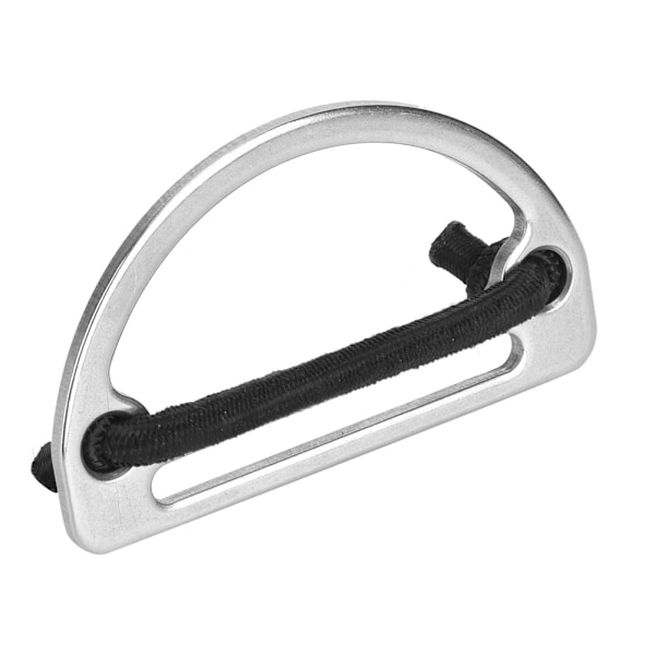D-ring spenne for belte i 316 rustfritt stål, webbingstroppholder, dykketilbehør SSA RK06D(SSA RK06D )