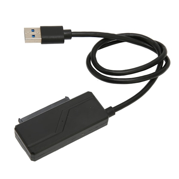 USB 2.0 til SATA 6+7 Easy Drive-kabel 480 Mbps USB til SATA optisk drivenhetsadapterkabel for bærbar PC