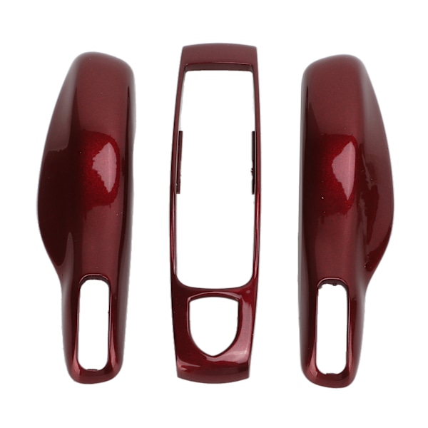【BEMS】Nyckelbricka Shell Protector Bilmodifieringsbyte Kompatibel med Panamera Cayenne MACAN Boxster Cayman 911 718Red