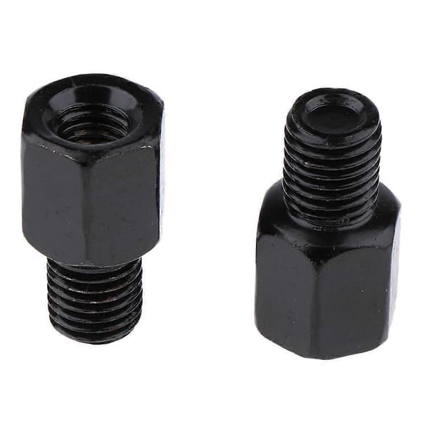 2 moottoripyörän taustapeilin sivupeili RH 8 10mm sovitin musta