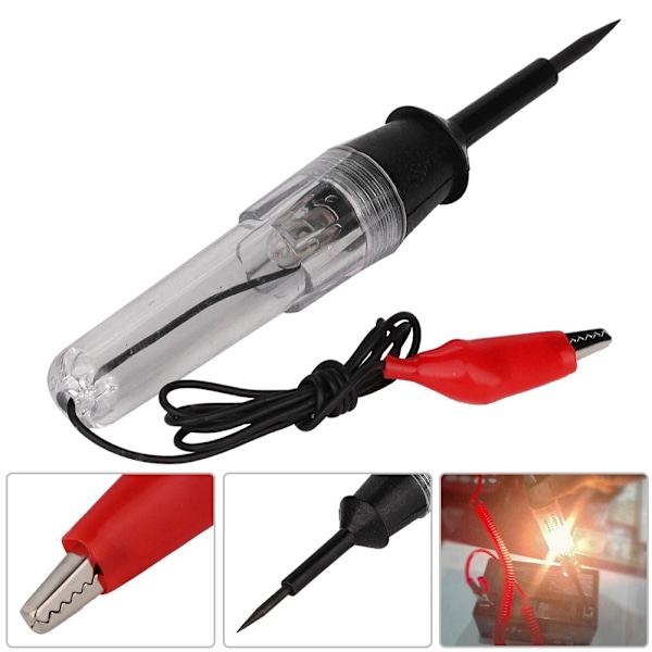 6-12-24V Bil Auto Elektrisk spänning Test Penna Ljus Lampa Krets Tester Detektor Sond