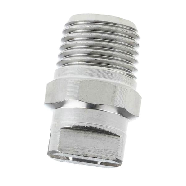 1/8' platt sprutmunstycke Anslut 65 grader Kompatibel med högtryckstvätt 0.66mm