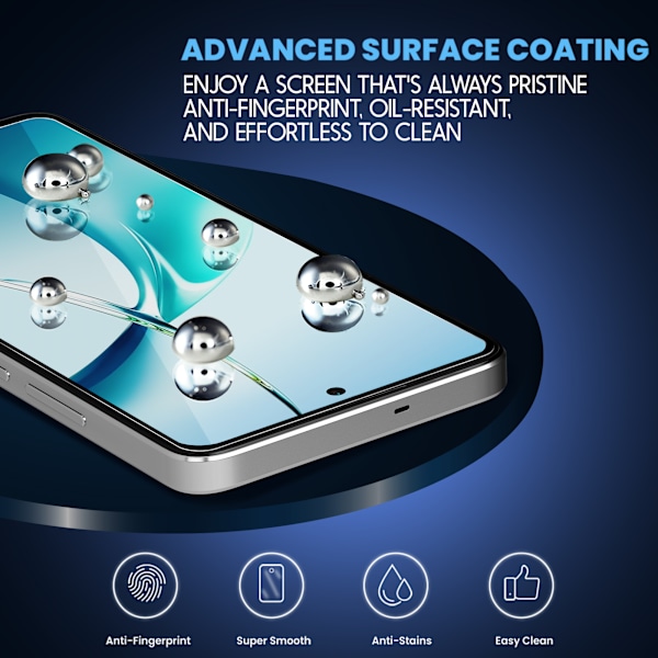 【BEMS】2-Pack Oneplus Nord CE4 Lite 5G Screen Protector - Tempered Glass 9H - Super Quality 3D