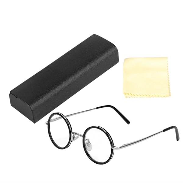 Retro Round Resin Lightweight Magnifying Presbyopic Reading Glasses Fatigue Relieve Strength1.0