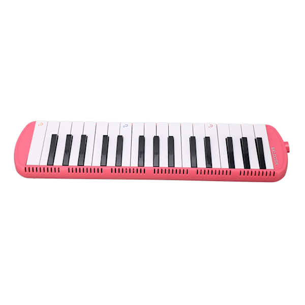 Munnspill Melodica Instrument med 32 Taster for Begynnere Musikkutdanning Instrument Rosa