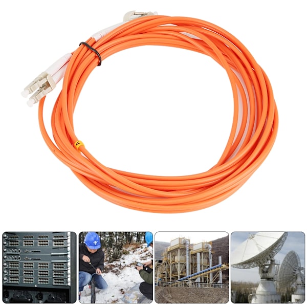 9,8 ft LC Fiberoptisk Patchkabel Jumperkabel Singlemode för Nätverk