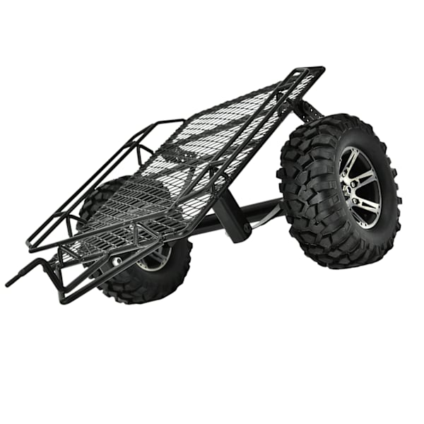 DIY Metal Trail Car Trailer Hopper D90 / SCX10 / TRX-4 1/10 mittakaavan RC-kiipeilyautolle