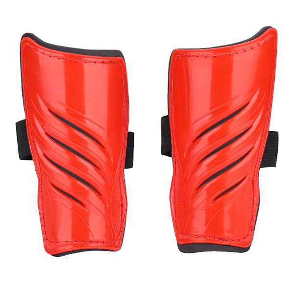 1 Pari Lapsen Jalkapallo Urheilun Shin Guards Lapset Jalkapallo Shin Guards Jalat Suoja Punainen