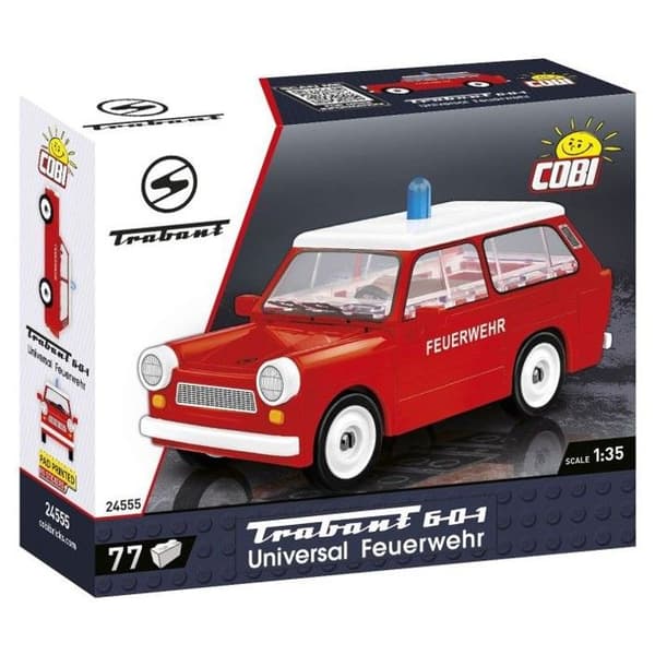 Lek og leker - COBI - Trabant 601 Universal - 77 komponenter - 1/35 - Blandet 6 år+