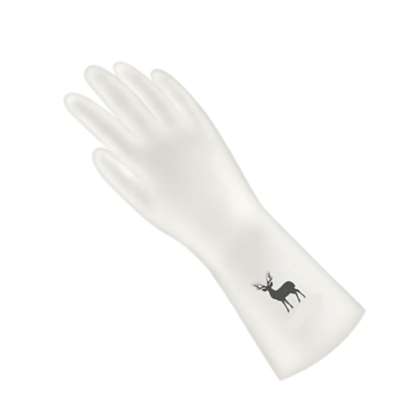 Tykke, sklisikre PVC-kjøkkenvaskerhansker - S (9 cm / 3,54 tommer)