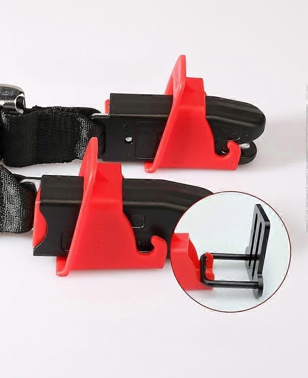 Autostol isofix interface guide spor (et sæt opgraderinger sort)
