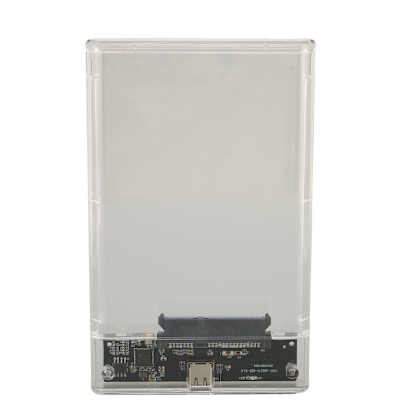 2,5 tommers harddisk-kabinett med rask overføring 5 Gbps, ripebestandig ekstern HDD-kabinett-adapter for 2,5 tommers SATA-harddisker SSD