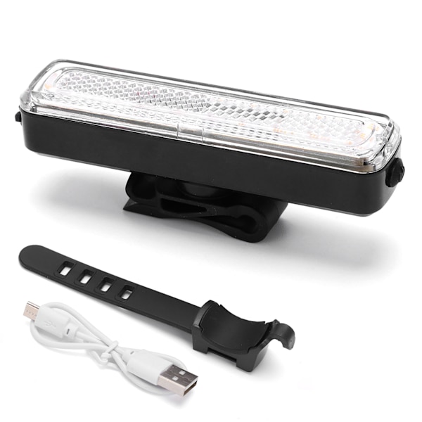 Sykkelbaklykt USB-oppladbar, holdbar, sykkelsikkerhetsbaklykt