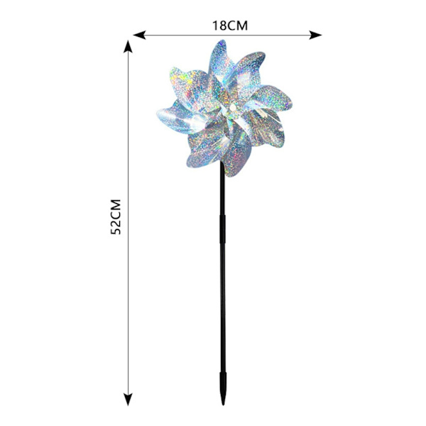 【BEMS】Wind Spinners / Reflective Bird Scarers 10-Pack 10-Pack 292