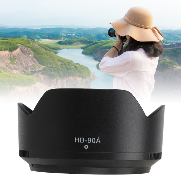 HB90A Bajonettskärm Blomma cover för Nikon Z DX 50‑250 mm F4.5‑6.3 VR-objektiv /