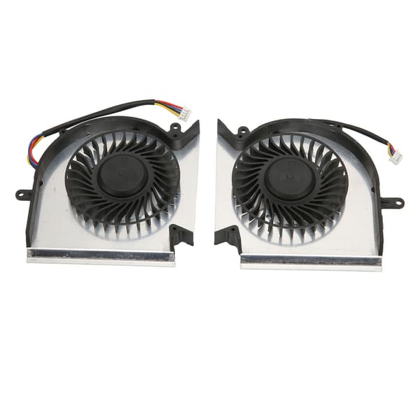 Utskifting av CPU GPU kjølevifte kompatibel med MSI GE75 GP75 GL75 WE75 GE63 GP63 GL63 GV63 GE73 GL73VR 4-pinners DC 5V 0.55A GPU-vifte CPU GPU-vifte