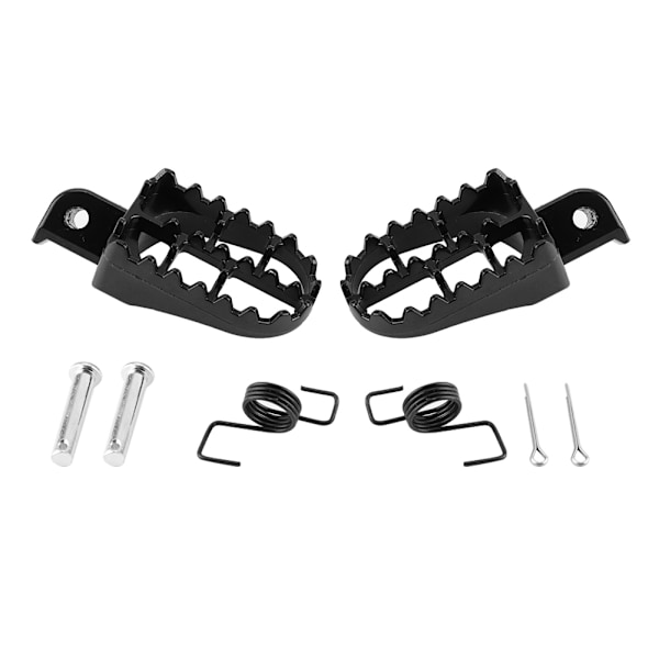 2 stk Motorsykkel Fotpinner Pedaler Hvile Fotstøtter for Yamaha PW50 PW80 TW200