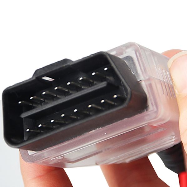 Minnessparkontakt OBD-batteriläckagedetektering Bildiagnostiskt batteriverktyg med 2 klämmor
