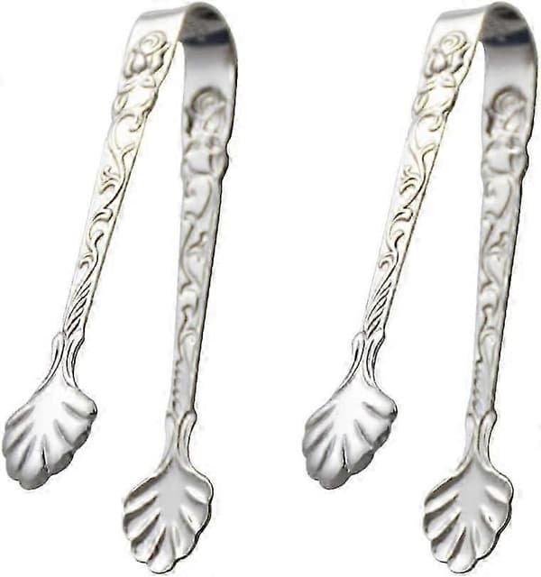 st kökstänger i rostfritt stål, serveringstänger i silver