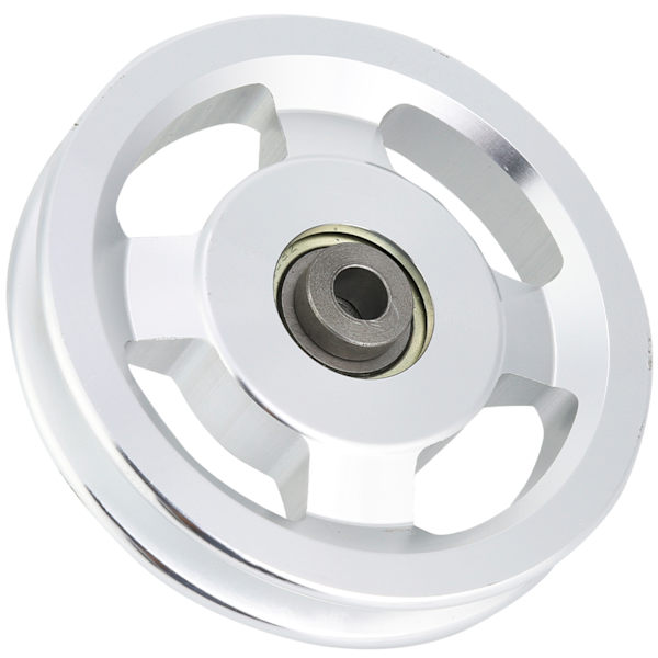 Aluminium Fitness-Hjul för Hemmagym Styrketräning (115mm)